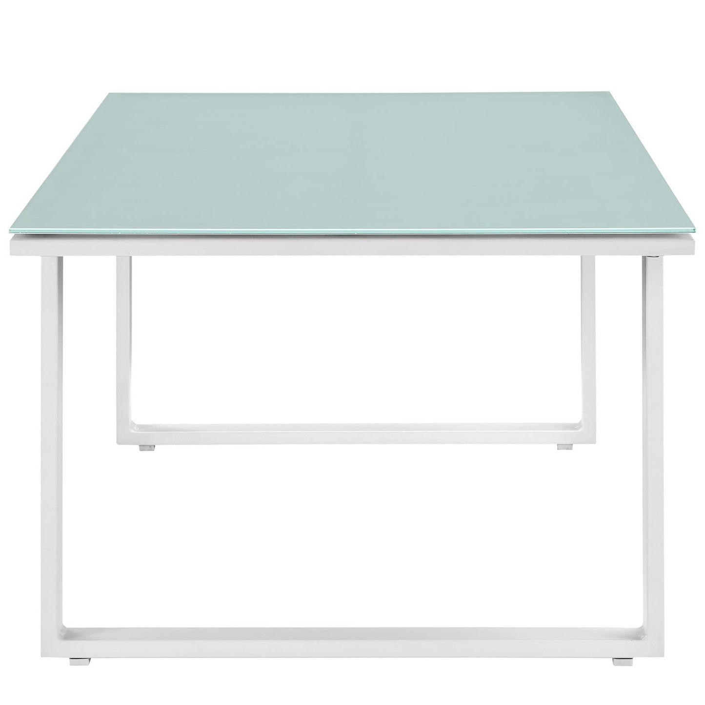 coffee tables | Ergode Fortuna Outdoor Patio Coffee Table | Modern Aluminum Design | Enhance Your Outdoor Lounge with Versatile and Stylish Furniture | casafoyer.myshopify.com