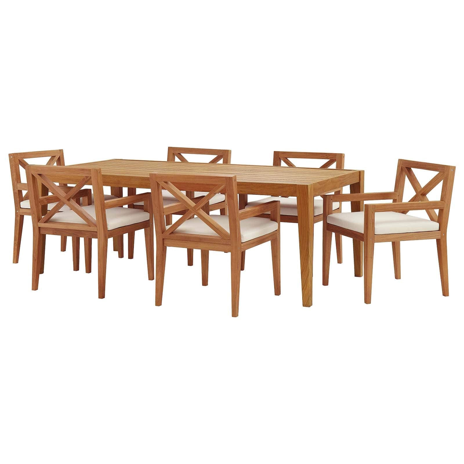 kitchen and dining room sets | CasaFoyer Northlake Premium Grade A Teak Outdoor Collection | Customizable Configurations | Balcony, Backyard, Patio, Gazebo, Poolside, Garden | Armchair & Sofa | casafoyer.myshopify.com