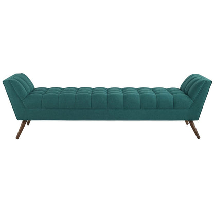 ottomans | CasaFoyer Response Collection Tufted Upholstered Bench - Teal | Meticulously Crafted | Comfortable & Elegant Design | Perfect for Relaxation & Vibrant Spaces | casafoyer.myshopify.com