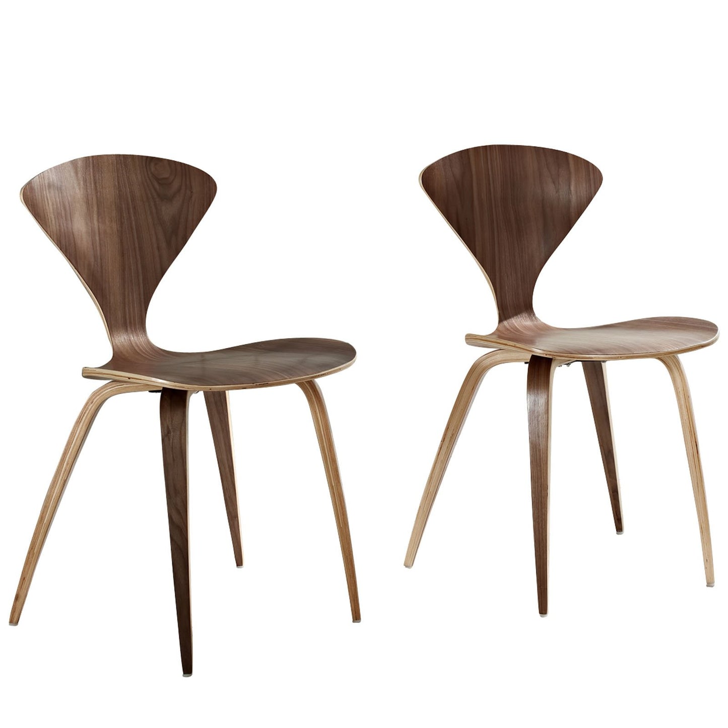 home office desk chairs | CasaFoyer Vortex Stacking Chairs | Streamlined Growth Support | Molded Wood Design | Waterfall Seat | V-Shaped Back | Set of 2 | casafoyer.myshopify.com
