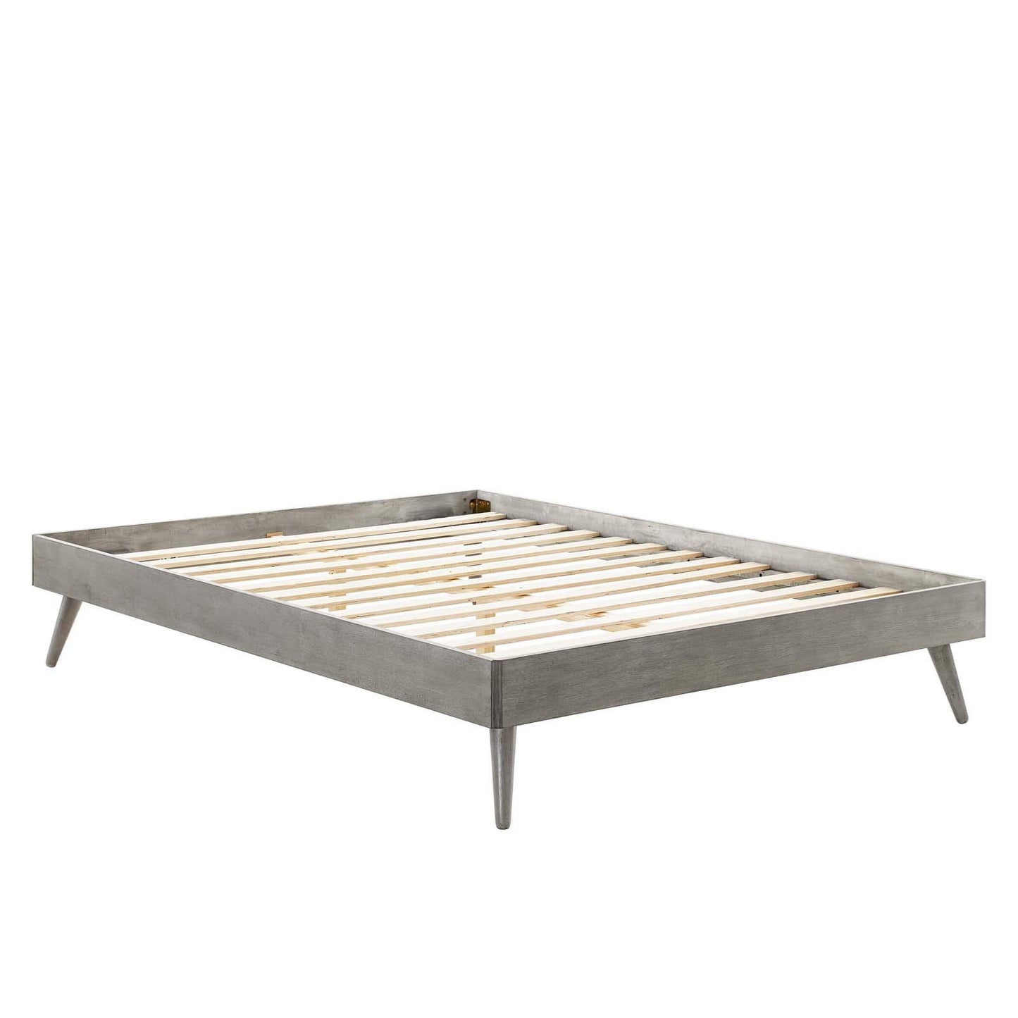 bed frames | CasaFoyer Margo King Platform Bed Frame | Contemporary & Retro Elements | Trendy Design | Compatible with Multiple Headboards | Durable Wood Construction | No Box Spring Needed | Supports up to 601 lbs | casafoyer.myshopify.com