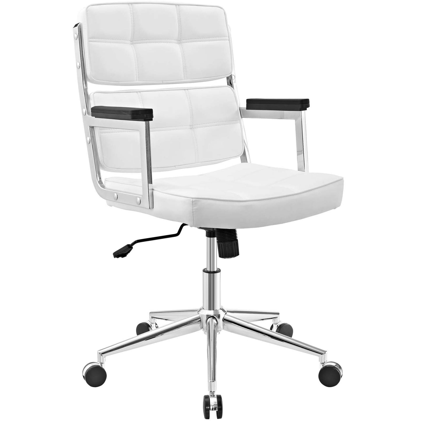 home office desk chairs | CasaFoyer Portray Highback Office Chair | Bold Design | Comfortable Padding | Chrome Steel Frame | Mobility | Tilt Control | Height Adjustment | casafoyer.myshopify.com