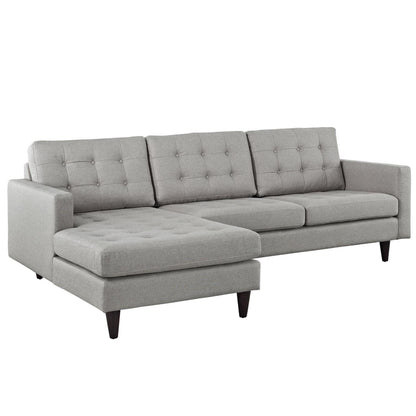 sofas | CasaFoyer Empress Left-Arm Sectional Sofa | Luxurious Design | Tufted Buttons | Plush Cushions | Noble Armrests | Solid Wood Legs | Floor-Protecting Glides | Lavish Upholstery | casafoyer.myshopify.com