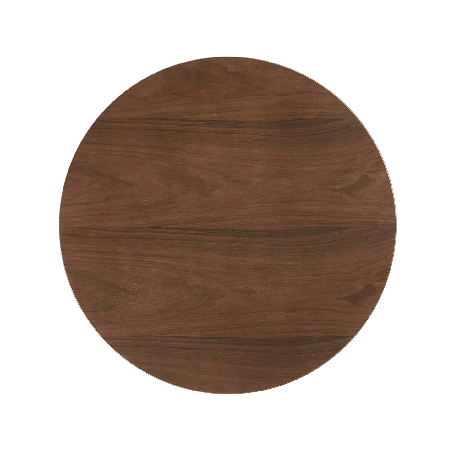Dining Table | Lippa 36 Round Walnut Dining Table | Iconic Modern Design | Seamless Organic Shape | Timeless Style | Chip-Resistant Finish | casafoyer.myshopify.com