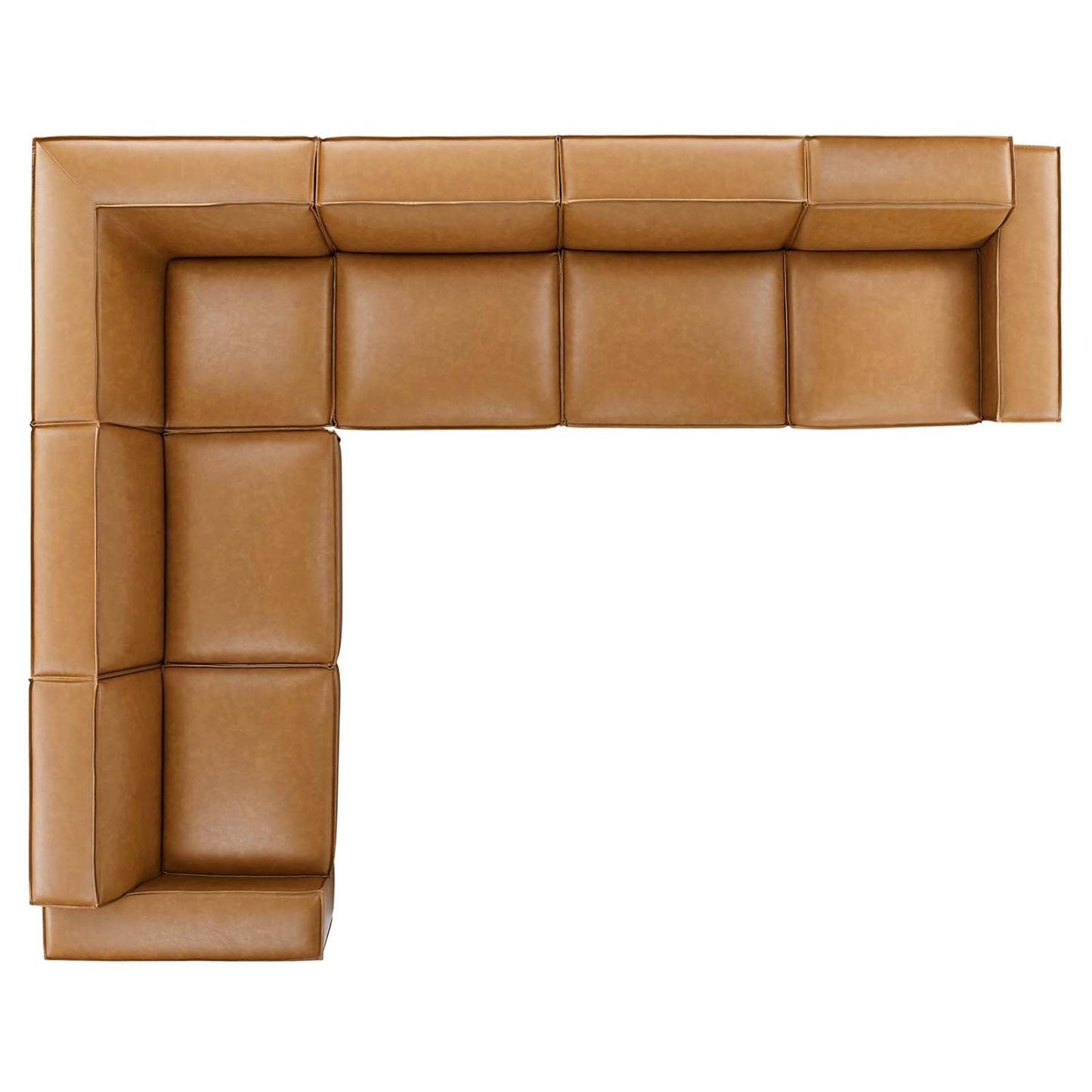 kitchen and dining room sets | CasaFoyer Restore Vegan Leather 6-Piece Sectional Sofa | Luxurious & Customizable | Sleek Design | French Piping | Comfortable & Durable | Non-Marking Foot Caps | 440 lbs Weight Capacity | casafoyer.myshopify.com