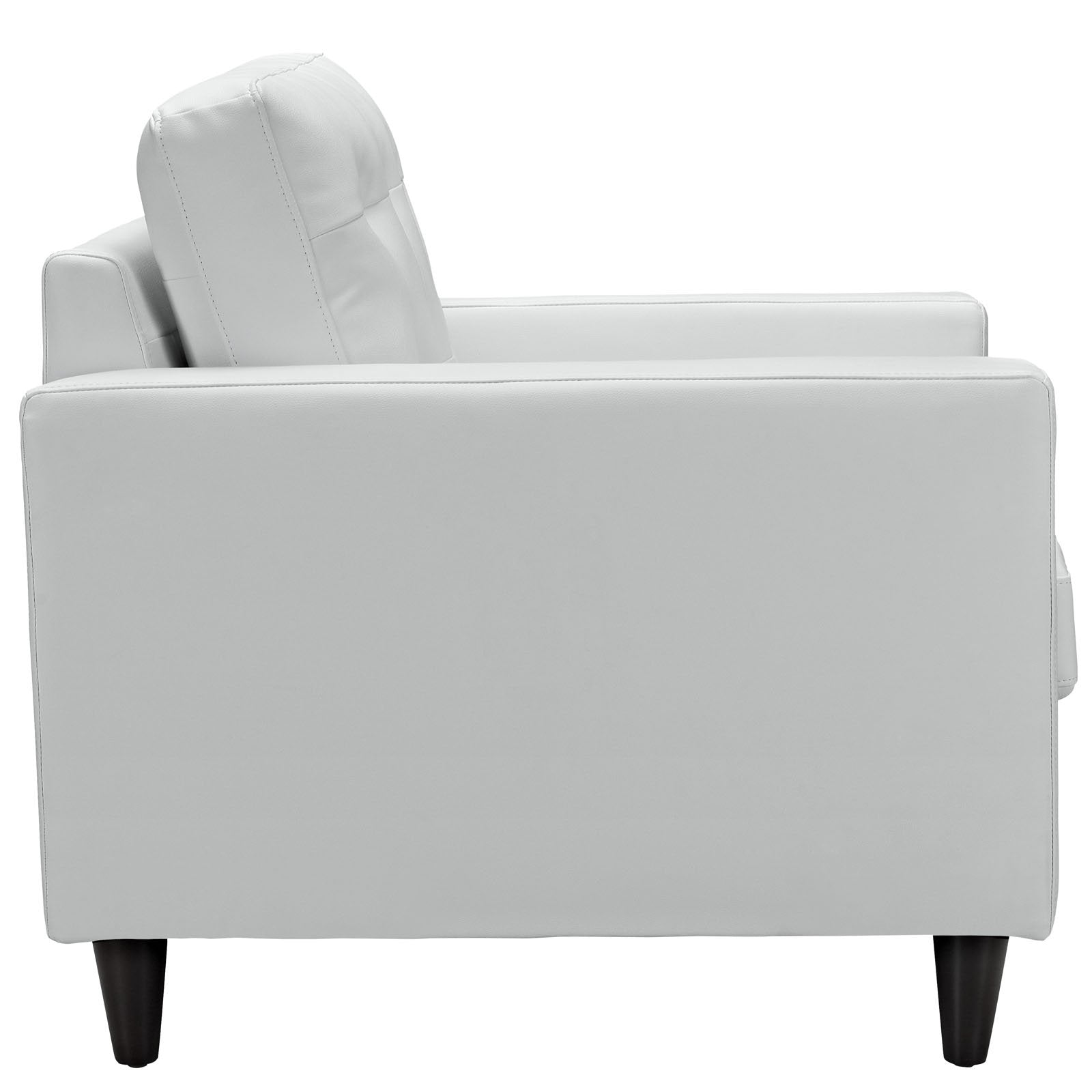 kitchen and dining room sets | CasaFoyer Empress | Exquisite Design Leather Sofa & Armchair Set | White | Tufted Buttons | Luxurious Cushions | Elegant Armrests | Solid Wood Legs | Bonded Leather Upholstery | casafoyer.myshopify.com