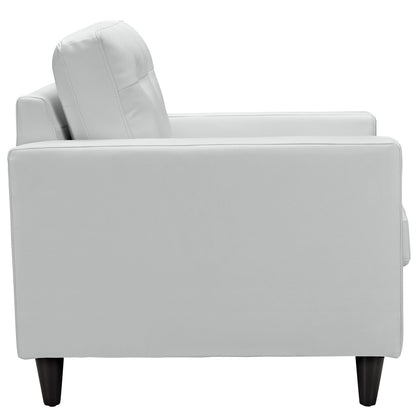 kitchen and dining room sets | CasaFoyer Empress | Exquisite Design Leather Sofa & Armchair Set | White | Tufted Buttons | Luxurious Cushions | Elegant Armrests | Solid Wood Legs | Bonded Leather Upholstery | casafoyer.myshopify.com