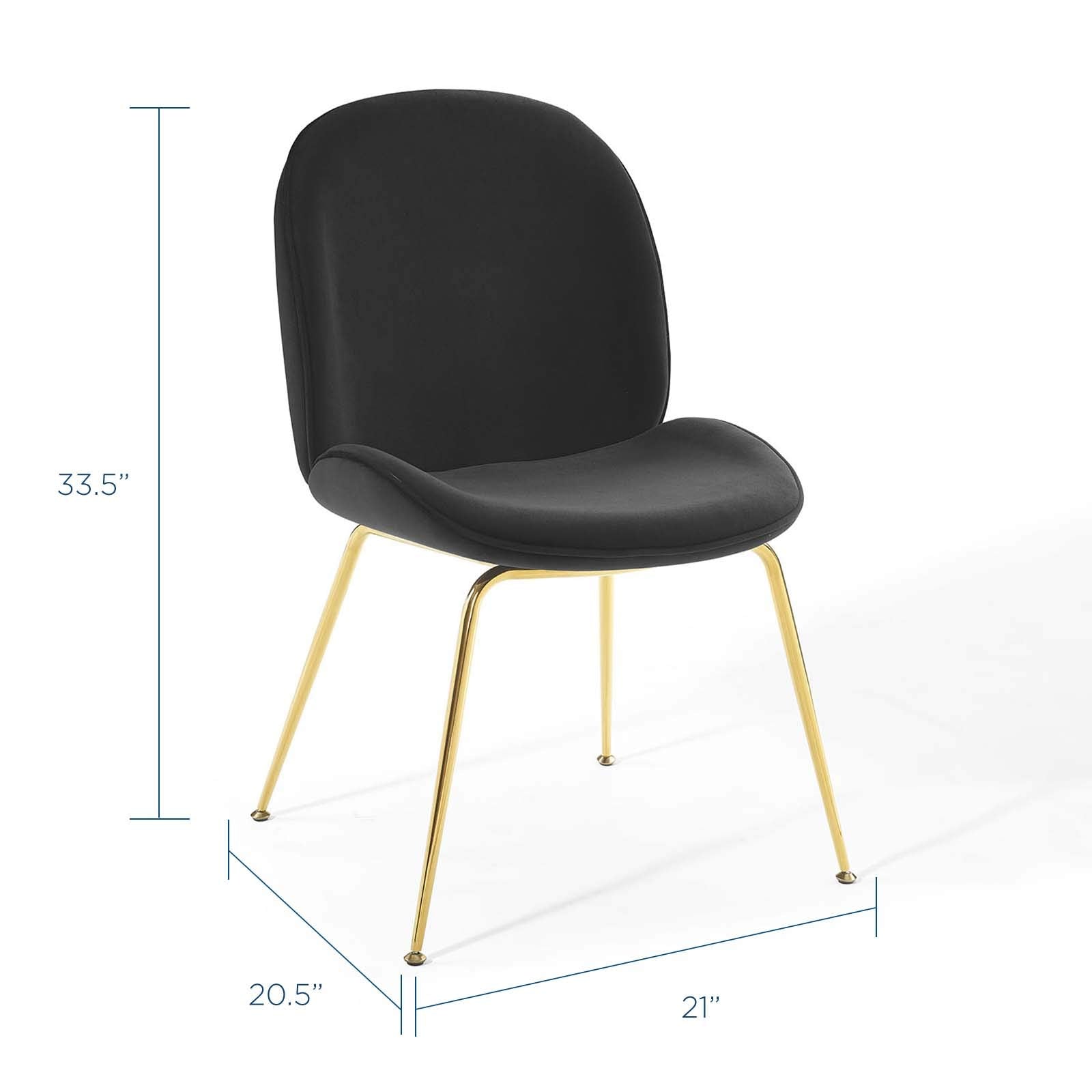 Dining Table | Delightful Scoop Dining Chair | Vintage Charm | Gold Stainless Steel Frame | Stain-Resistant Velvet Upholstery | Comfortable & Stylish | Non-Marking Foot Caps | casafoyer.myshopify.com