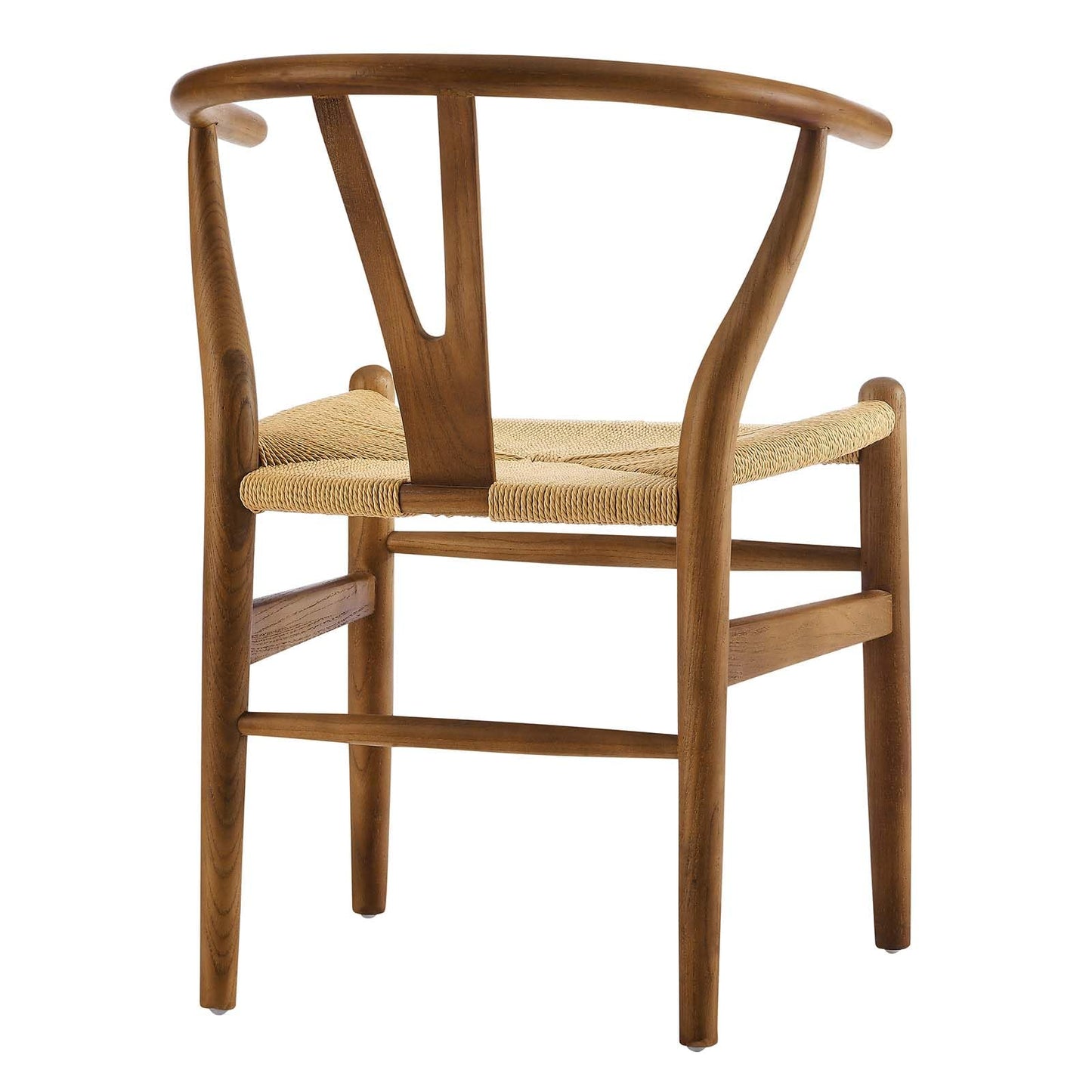 home office desk chairs | CasaFoyer Amish Wooden Armchair | Petite Design | Solid Beechwood | Transitional Style | Staggered-Level Support Rods | Eco-Friendly Paper Rope Twine Seat | casafoyer.myshopify.com