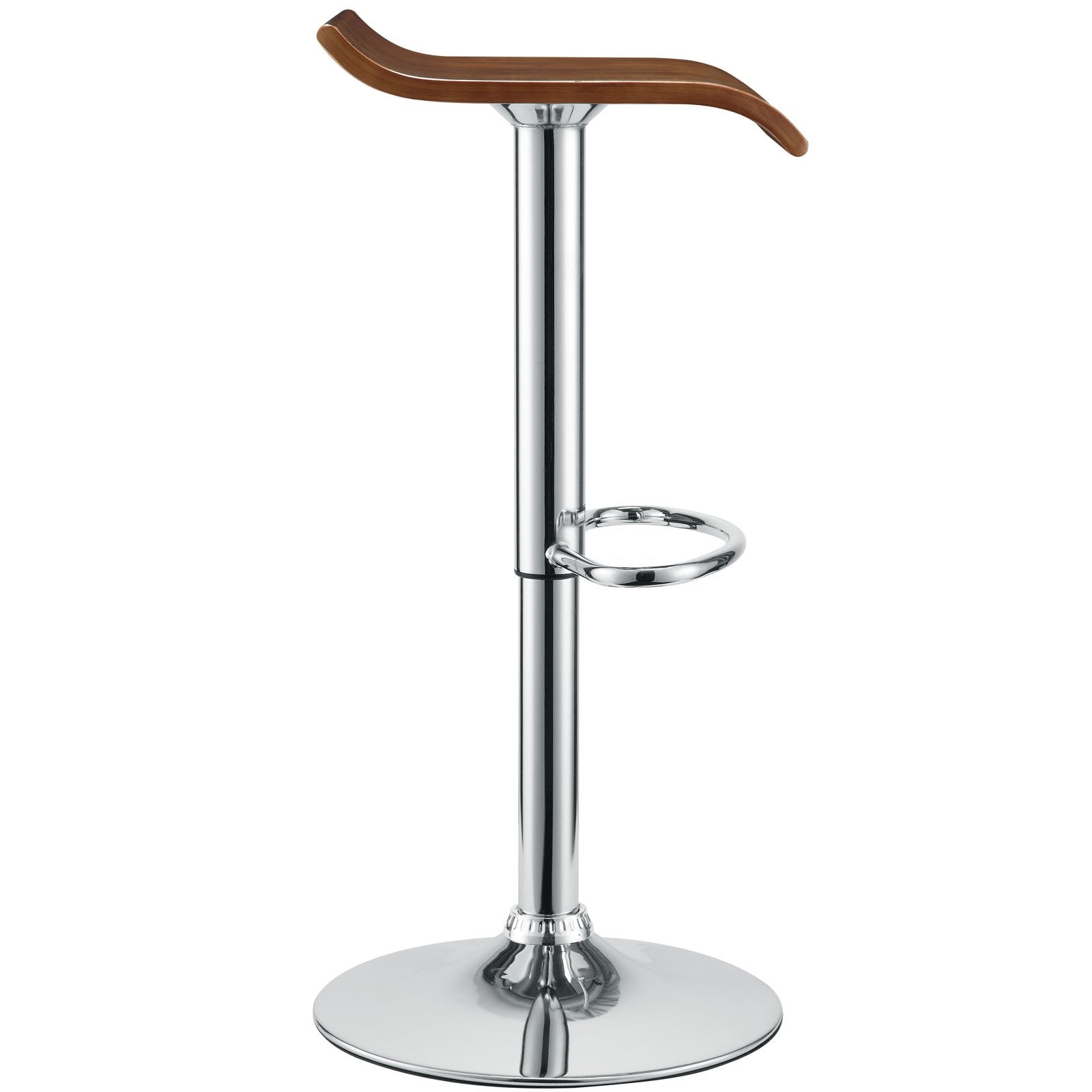 barstools | CasaFoyer Bentwood Bar Stool | Chrome Steel Frame | Adjustable Height | Natural Wood Finish | LEM Piston Stool Inspired | Ideal for Home Bar or Counter Seating | casafoyer.myshopify.com