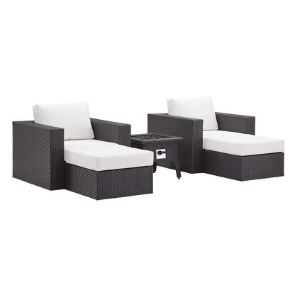 fire pits | Ergode Convene Outdoor Patio Furniture Set | Fire Table | Stylish & Durable Aluminum Frames | Water & UV-Resistant Cushions | Smoke-Free Flame | Perfect for Entertaining & Relaxation | casafoyer.myshopify.com