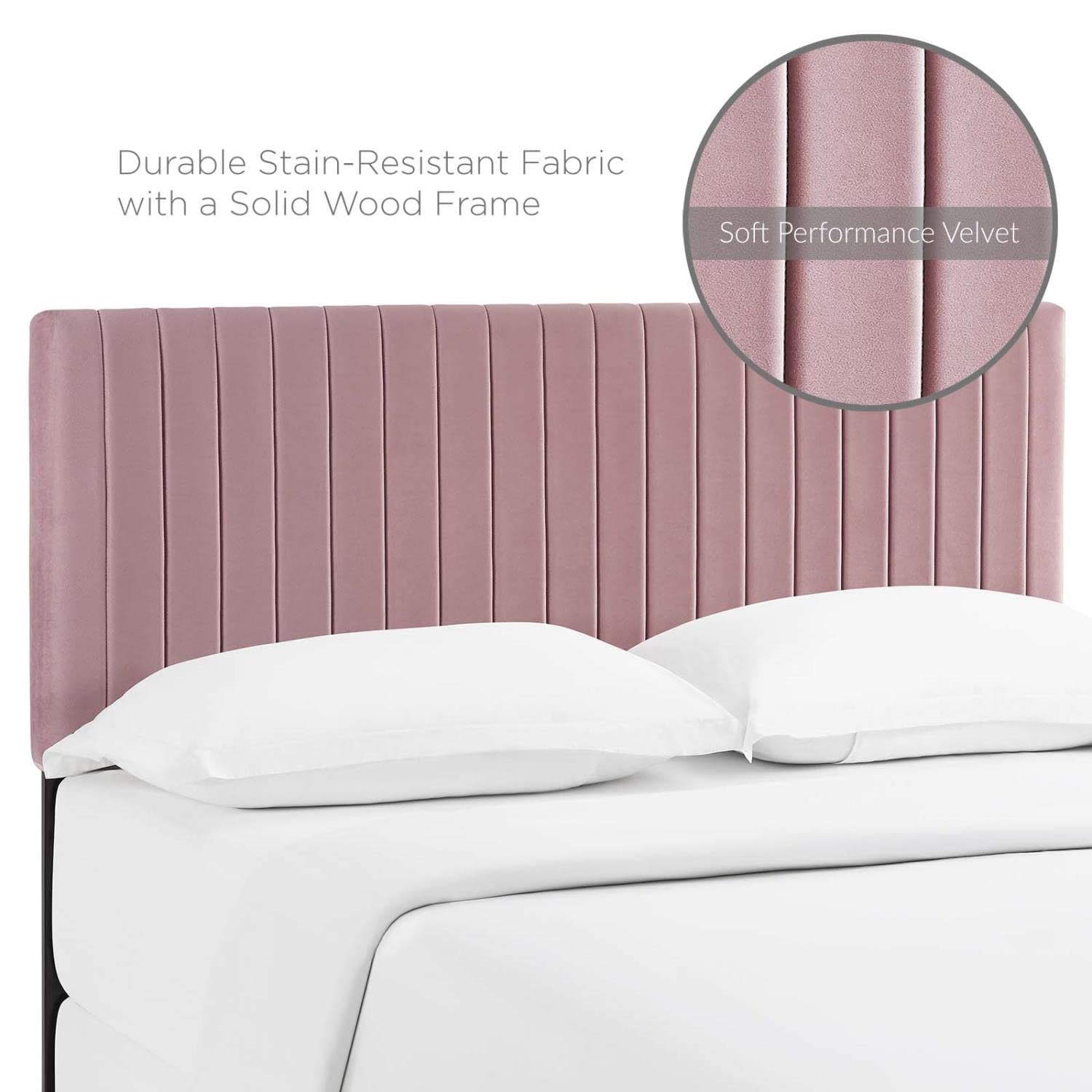 headboards | CasaFoyer Keira King/California King Headboard | Luxurious Velvet | Stain-Resistant | Solid Wood Construction | Dense Foam Padding | casafoyer.myshopify.com