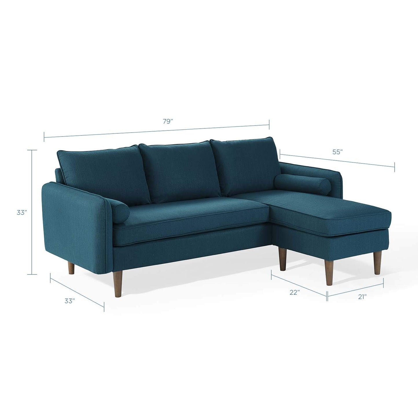 kitchen and dining room sets | CasaFoyer Revive Sofa and Loveseat Set | Vibrant Oasis Design | Comfortable & Elegant | Bolster Pillows | Soft Fabric Upholstery | Splayed Wood Legs | Includes Sofa & Loveseat | casafoyer.myshopify.com