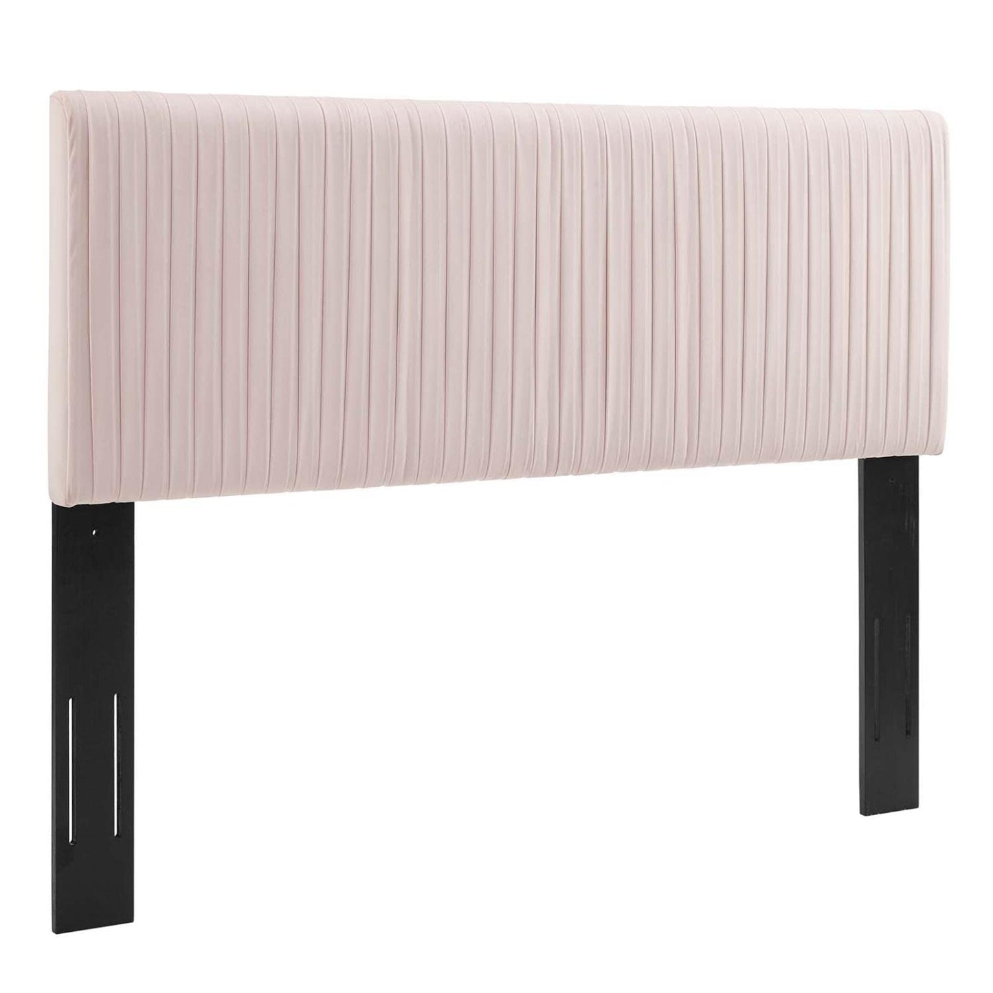 headboards | CasaFoyer Eloise Channel Tufted Performance Velvet Twin Headboard | Vintage Modern Glamour | Adjustable Height | Stain-Resistant Upholstery | casafoyer.myshopify.com