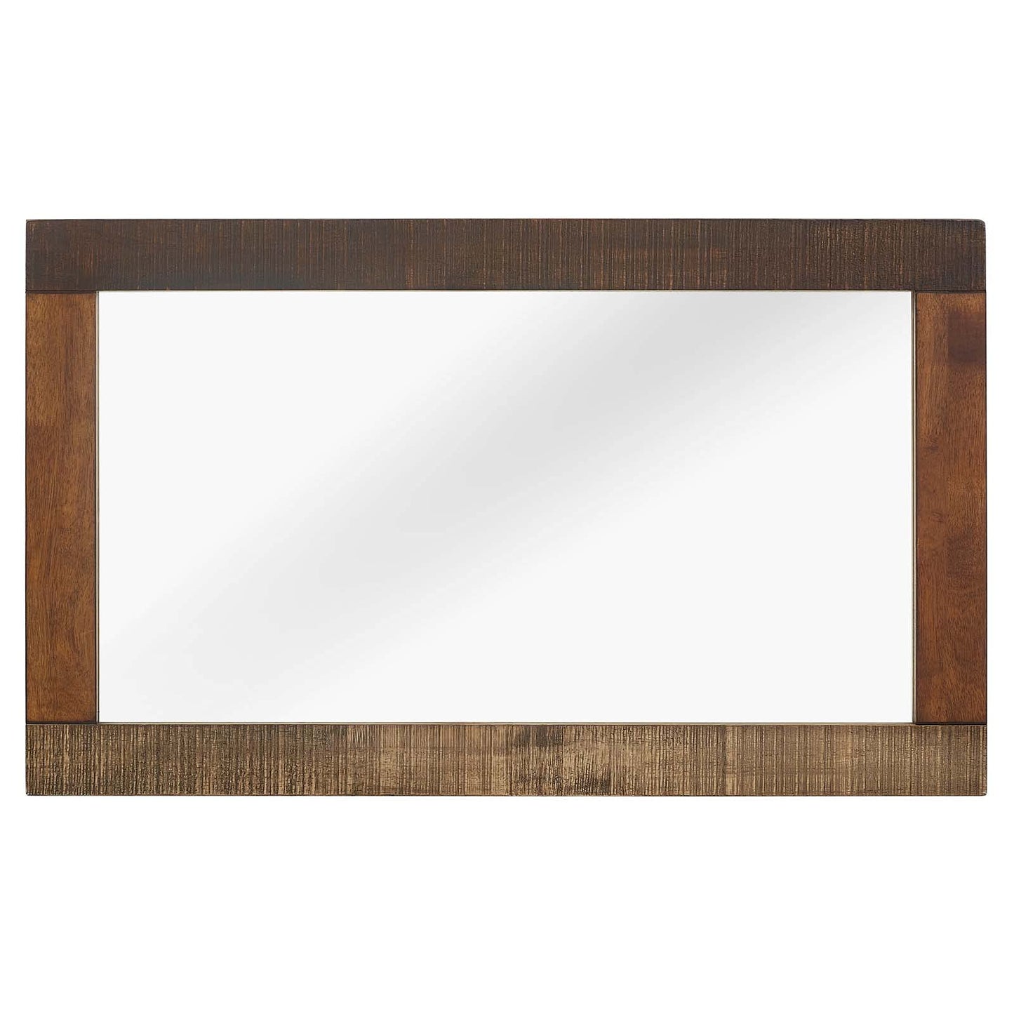 HOME_MIRROR | CasaFoyer Arwen Rustic Wood Frame Mirror | Premium Wood Construction | Distressed Wood Grain Veneer | Striped Pattern | Versatile Design for Farmhouse, Rustic, Industrial, Mid-Century, Tropical, and Contemporary Modern Styles | casafoyer.myshopify.com