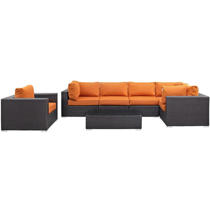 kitchen and dining room sets | CasaFoyer Convene Outdoor Sectional Set | Durable Rattan Weave | Weather-Resistant Cushions | Versatile & Stylish Patio Furniture | casafoyer.myshopify.com