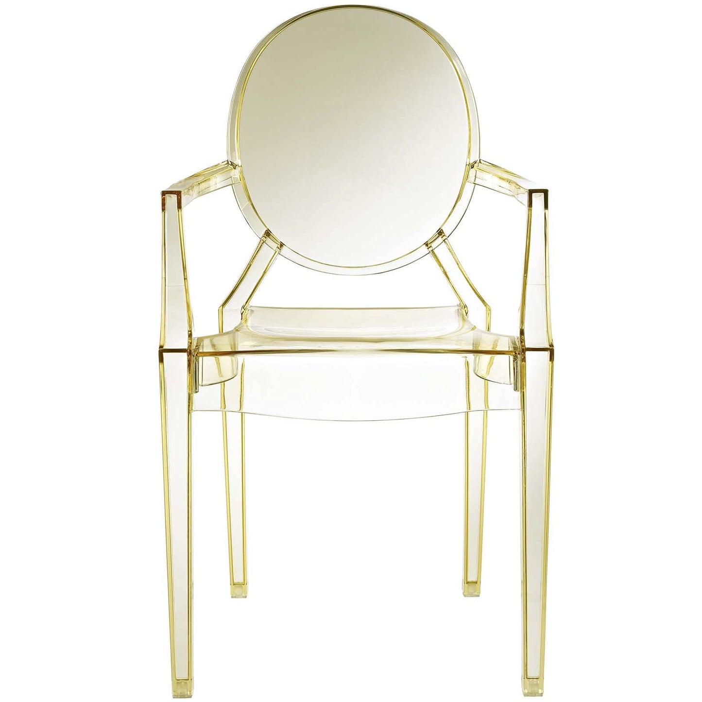 Chair | Casper Dining Armchair | Artistic & Elegant | Indoor/Outdoor Chair | Durable & Transcendent | Yellow | casafoyer.myshopify.com