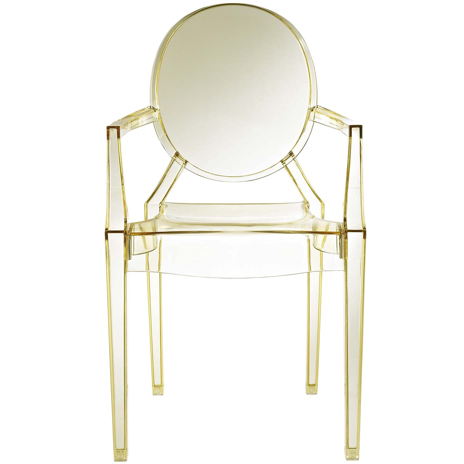 Chair | Casper Dining Armchair | Artistic & Elegant | Indoor/Outdoor Chair | Durable & Transcendent | Yellow | casafoyer.myshopify.com
