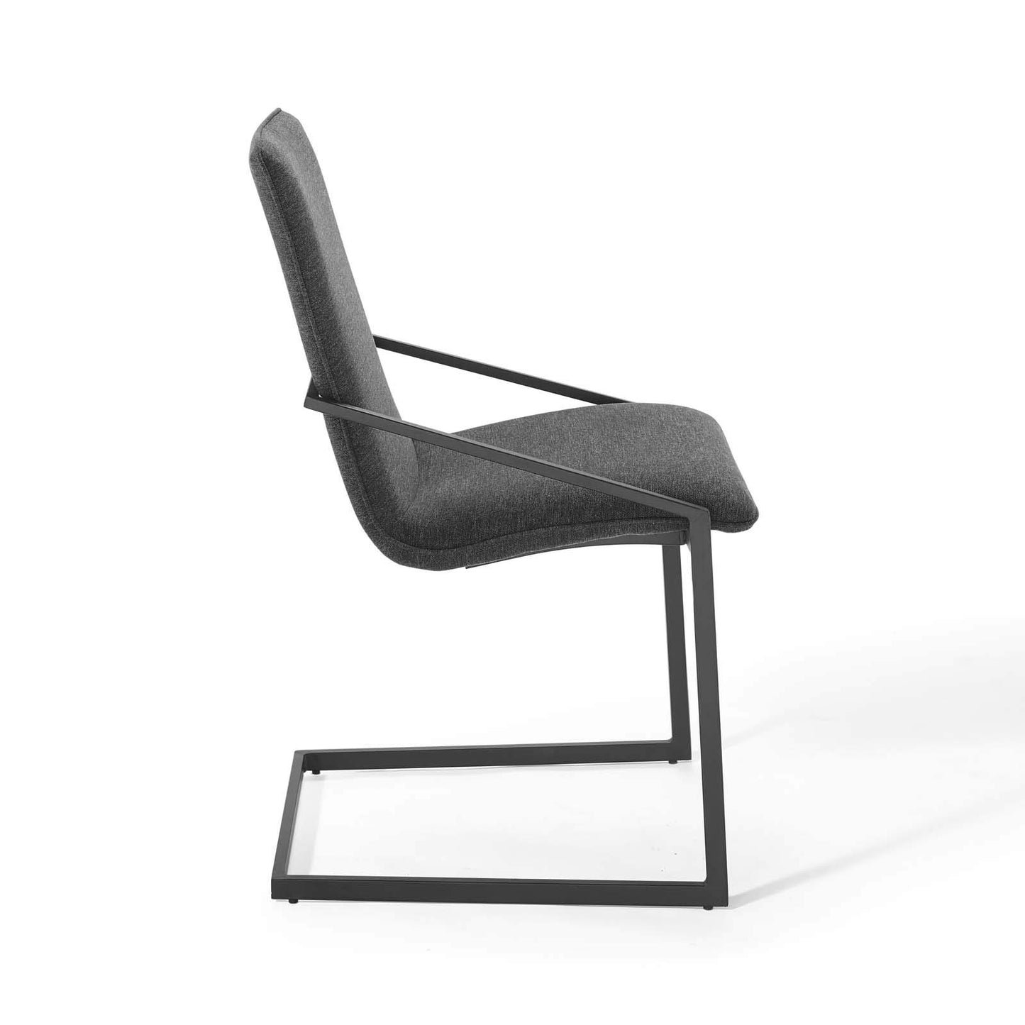 home office desk chairs | CasaFoyer Pitch Performance Fabric Upholstered Dining Armchair Set of 2 | Elegant & Durable | Matte Black Stainless Steel Frame | Comfortable Foam Seat | 330 lbs Weight Capacity | casafoyer.myshopify.com
