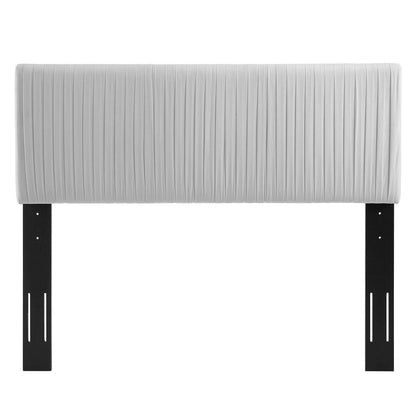 headboards | CasaFoyer Eloise Channel Tufted Performance Velvet Full/Queen Headboard | Vintage Modern Elegance | Art Deco Style | Adjustable Height | Stain-Resistant Upholstery | casafoyer.myshopify.com