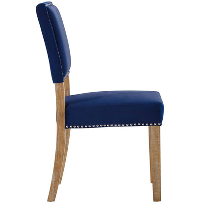home office desk chairs | CasaFoyer Oblige Dining Side Chair Set of 4 | Velvet Upholstery | Nailhead Trim | No Sag Springs | Cozy Cushion | Solid Wood Frame | Non-Marking Foot Caps | casafoyer.myshopify.com