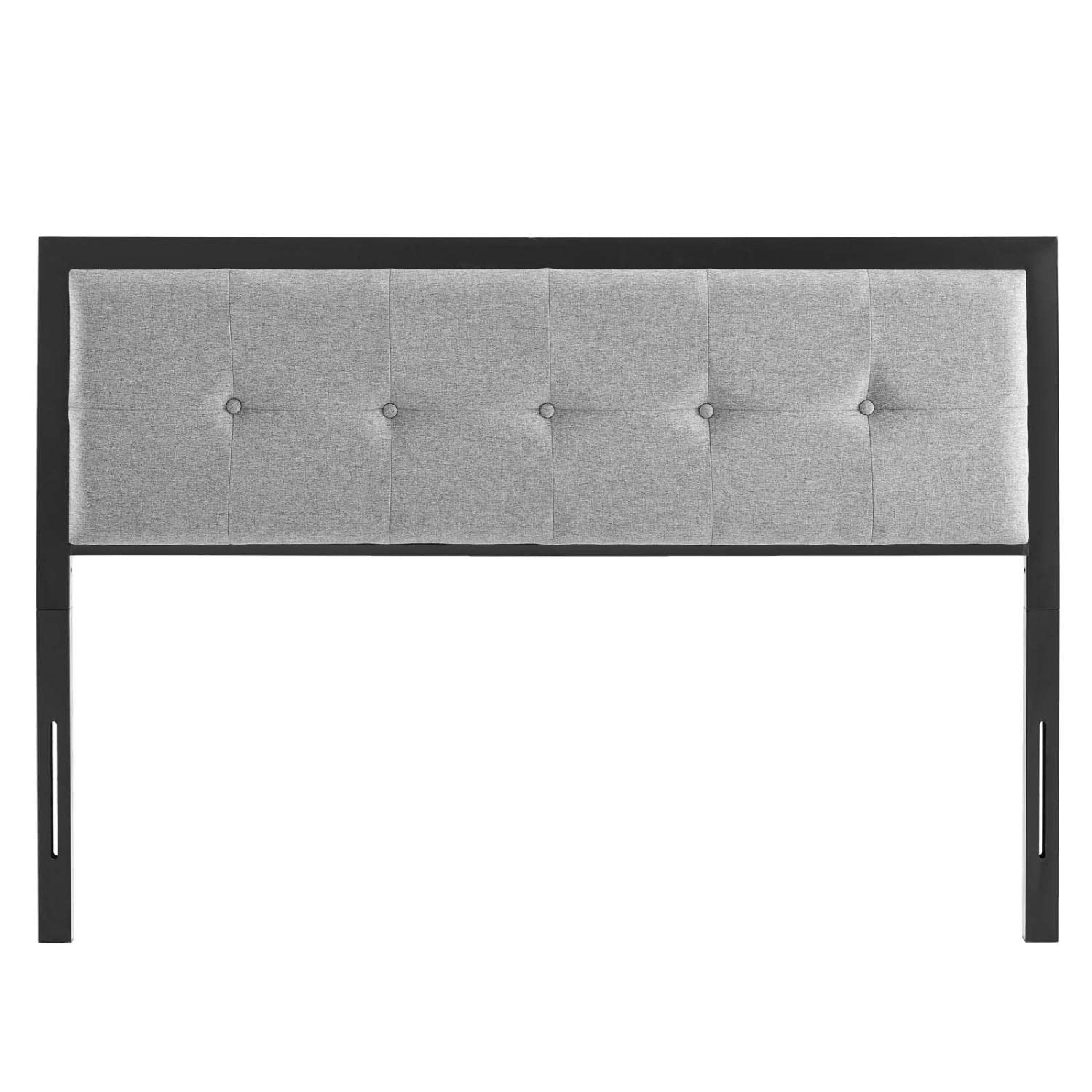 headboards | CasaFoyer Teagan Tufted Fabric Full Headboard | Contemporary Elegance | Retro Charm | Plush Texture | Timeless Tufted Buttons | Soft Upholstery | Dense Foam Cushioning | Durable Metal Frame | Compatible with Most Full Size Bed Frames | casafoyer.myshopify.com