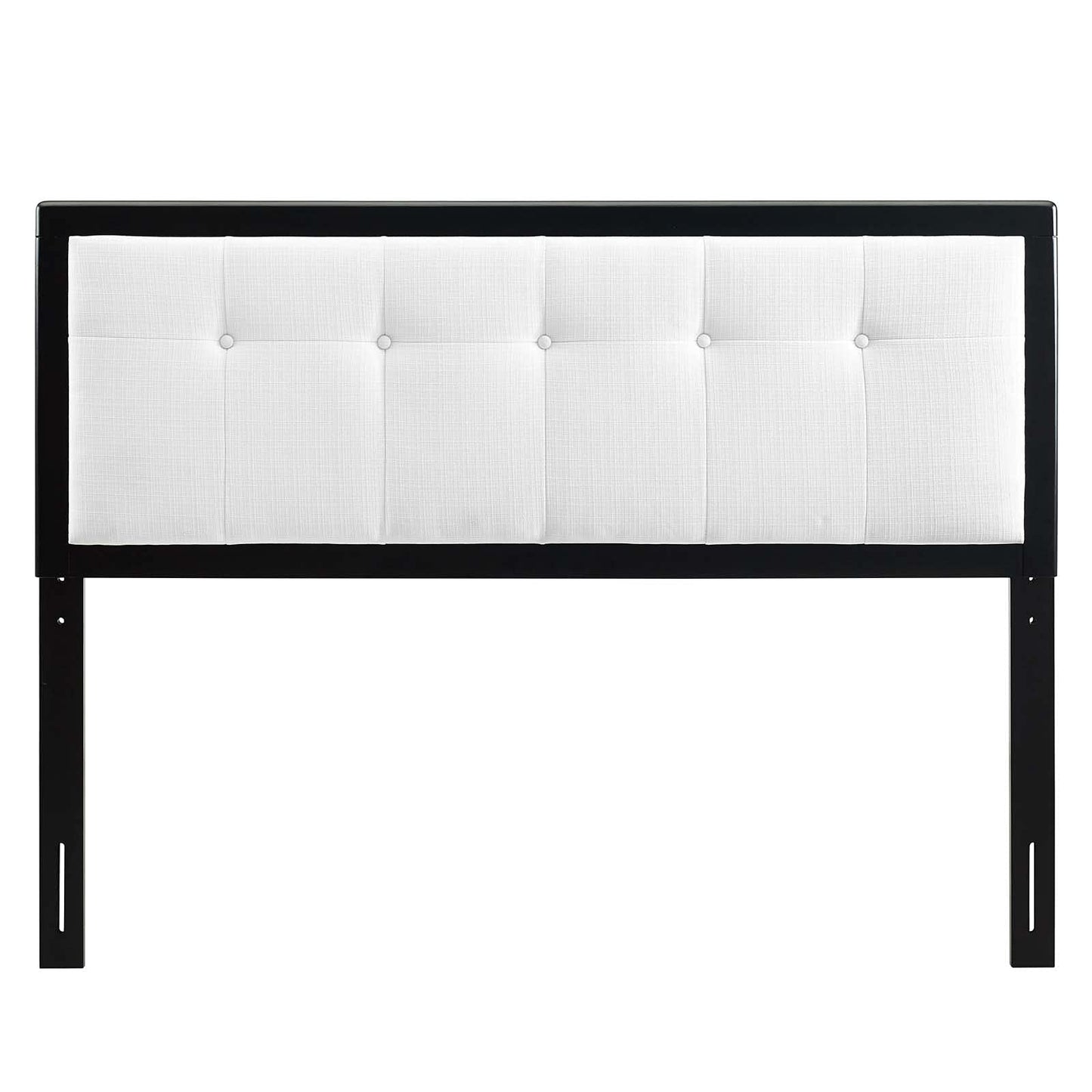 Bed | CasaFoyer Draper Tufted Wood Queen Headboard | Contemporary Elegance | Mid-Century Inspired | Button Tufted Design | Complements Any Interior Style | Durable Construction | Easy Assembly | casafoyer.myshopify.com