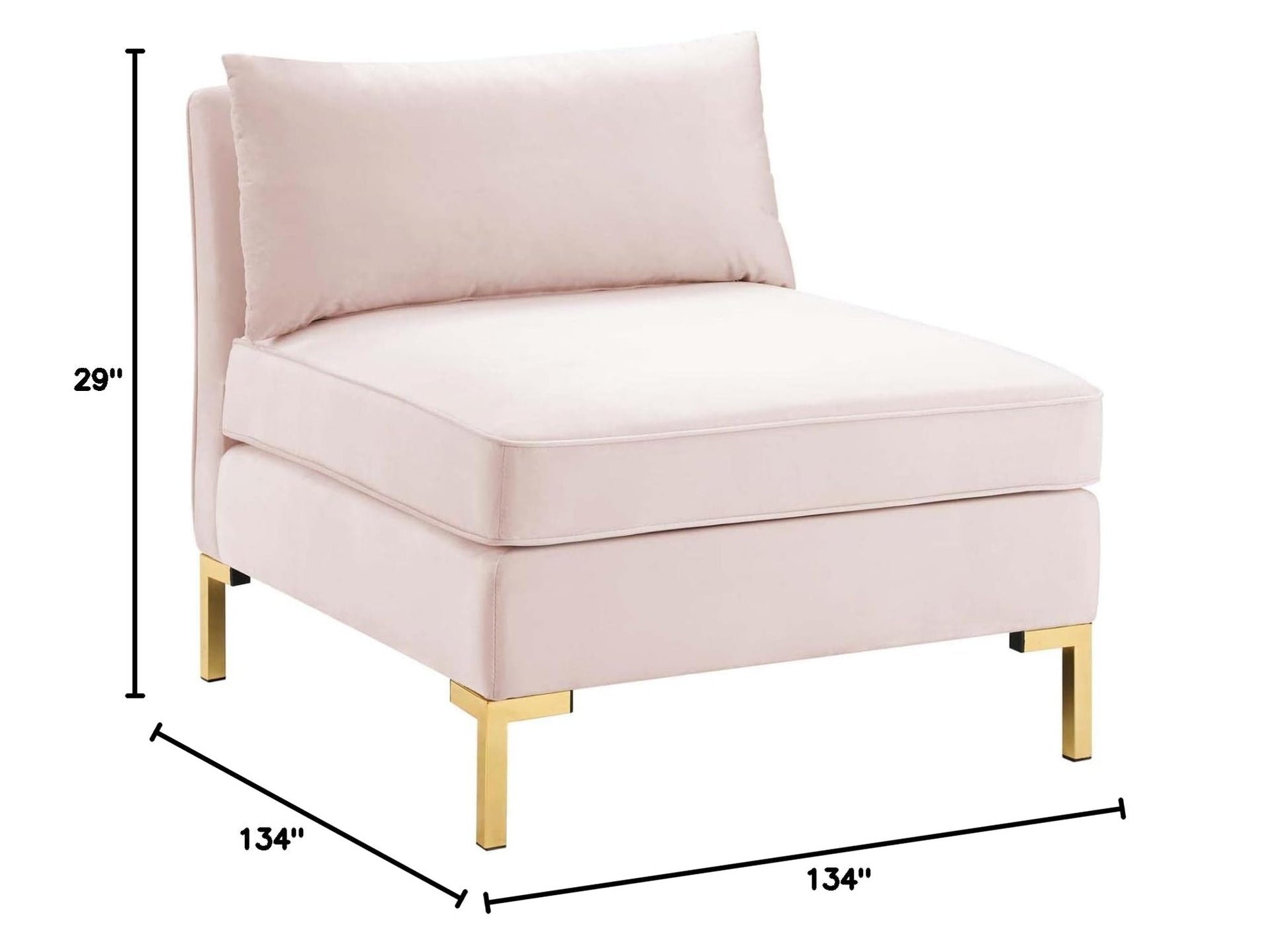 sofas | CasaFoyer Ardent Performance Velvet 8-Piece Sectional Sofa | Luxurious Velvet Texture | French Piping | Stain-Resistant | Ultimate Comfort | Gold Metal Legs | Perfect for Homes, Apartments, and Offices | casafoyer.myshopify.com