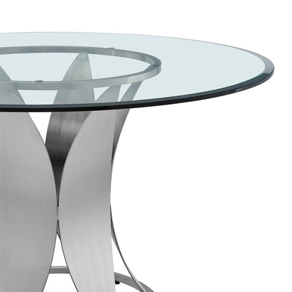 Dining Table | CasaFoyer Gemini 71 Dining Room Table | Elegant Angular Design | Walnut Grain Veneer Top | Matte Black Iron Beams | Non-Marking Foot Caps | Suitable for Home or Executive Conference Room | Assembly Required | casafoyer.myshopify.com