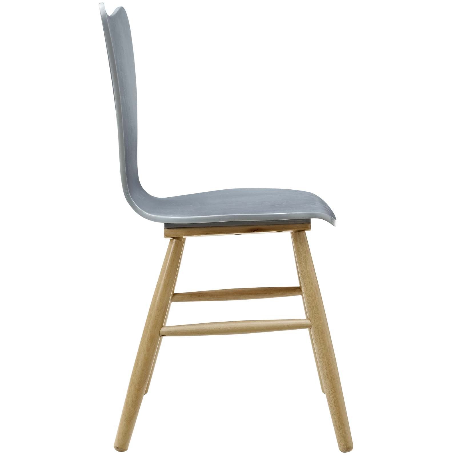 home office desk chairs | CasaFoyer Cascade Dining Chair | Mid-Century Modern Design | Contoured Seat | Flared Back | Beechwood Legs | 331lb Weight Capacity | Versatile for Any Decor Style | casafoyer.myshopify.com