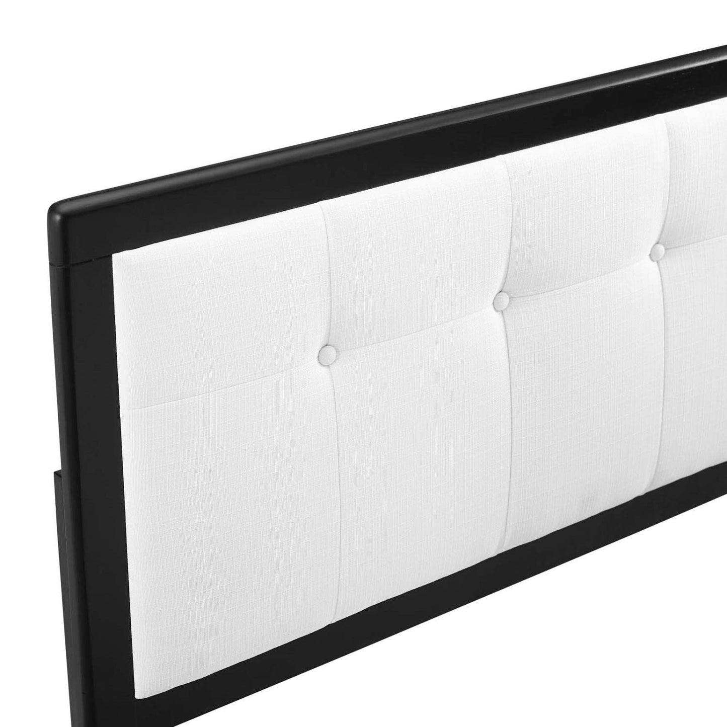 headboards | CasaFoyer Draper Tufted Wood King Headboard | Contemporary Elegance | Vintage Accents | Natural Beauty | Fits Billie & Margo Collections | High-Density Foam Padding | Durable Construction | Customizable | Assembly Required | Black White | casafoyer.myshopify.com