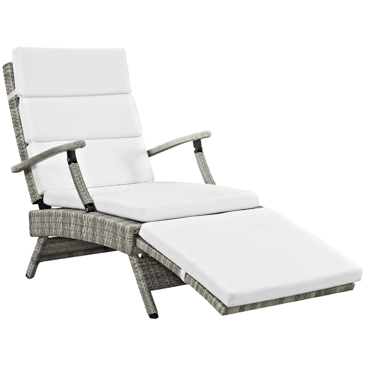 executive chairs | CasaFoyer Envisage Outdoor Patio Chaise Lounge Chair | Durable Aluminum Frame | UV-Resistant Wicker Rattan | Customizable Reclining Positions | Plush Foam Cushions | All-Weather Fabric | Foldable for Compact Storage | casafoyer.myshopify.com