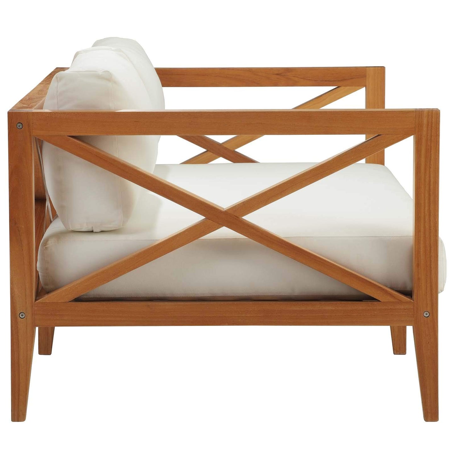 sofas | CasaFoyer Northlake Premium Grade A Teak Outdoor Collection | Customizable Configurations | Balcony, Backyard, Patio, Gazebo, Poolside, Garden | Sofa & All-Weather UV Resistant Cushions | casafoyer.myshopify.com