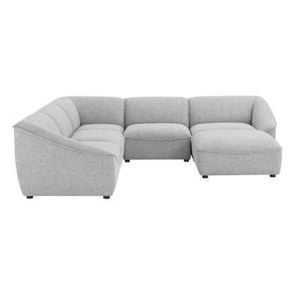 kitchen and dining room sets | CasaFoyer Comprise Upholstered 7-Piece Sectional Sofa | French Piping | Foam Padding | Polyester Upholstery | Pocket Coil Springs | Solid Wood | Rubberwood Legs | casafoyer.myshopify.com