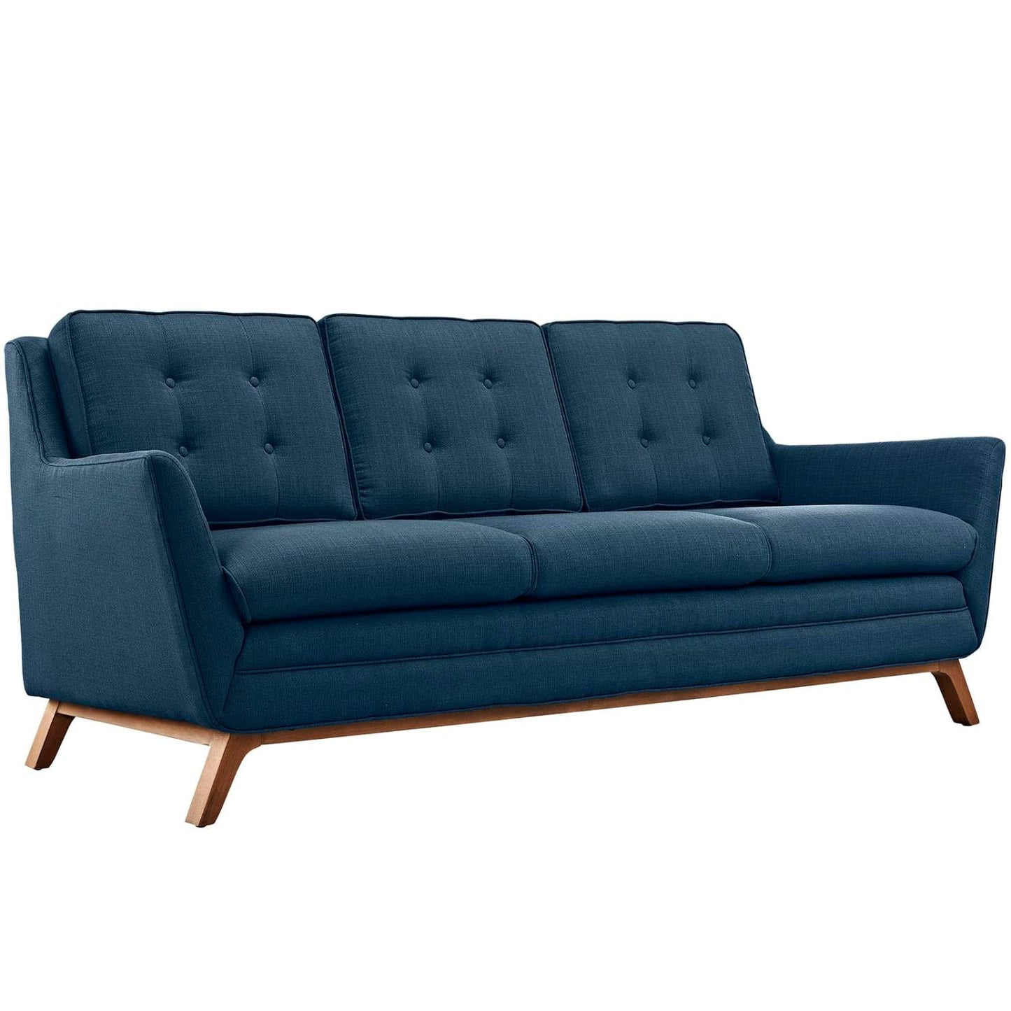 kitchen and dining room sets | CasaFoyer Beguile Collection | Mid-Century Style | Upholstered Living Room Set | Sofa & Armchairs | Azure | casafoyer.myshopify.com