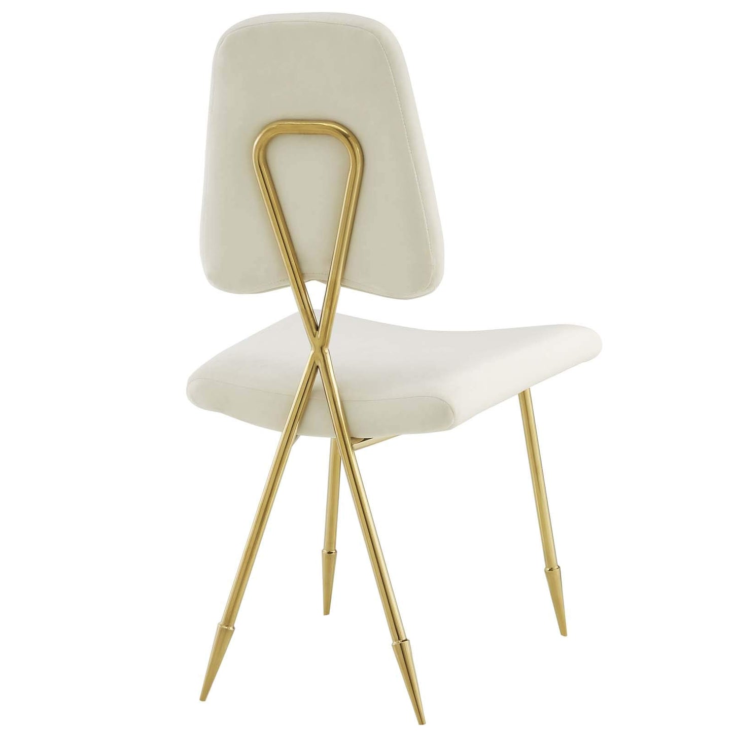 childrens table and chair sets | CasaFoyer Ponder Dining Side Chair Set of 2 | Velvet Upholstered | Gold Stainless Steel Frame | Mid-Century Legs | Comfortable & Elegant for Modern Decor | casafoyer.myshopify.com