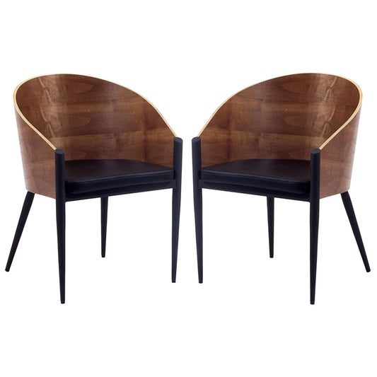 home office desk chairs | CasaFoyer Cooper Dining Chair | Elegant & Cozy | Chrome Legs | Set of 2 | Harmonious Dining Space | casafoyer.myshopify.com