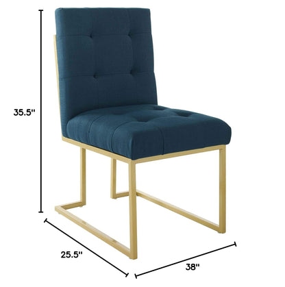 home office desk chairs | CasaFoyer Privy Dining Accent Chair Set of 2 | Elegant Deco Design | Gold Stainless Steel Base | Modern Sophistication | No Assembly Required | casafoyer.myshopify.com