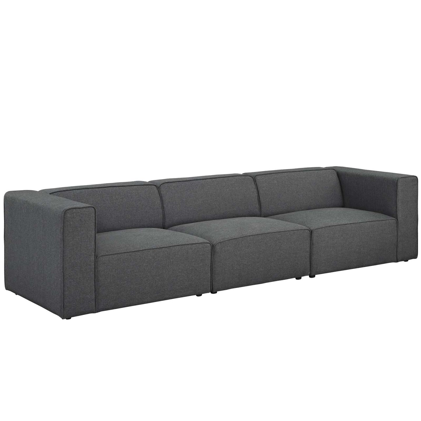 kitchen and dining room sets | CasaFoyer Mingle 3 Piece Upholstered Fabric Sectional Sofa Set | Gray: Spacious | Ample Seating | Dense Foam Padding | Adjustable | High-Quality Polyester Fabric | Elegant Piping | Sturdy Plastic Legs | Ideal for Modern Decor | casafoyer.myshopify.com