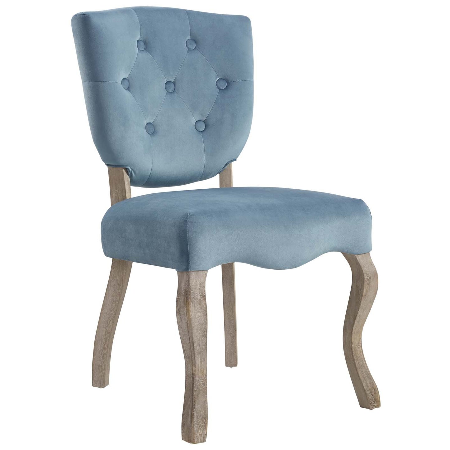 home office desk chairs | CasaFoyer Array Vintage French Dining Side Chair | Serene Atmosphere | Weathered Wood Legs | Button Tufted Shield Back | Performance Velvet Upholstery | Fully Assembled | casafoyer.myshopify.com
