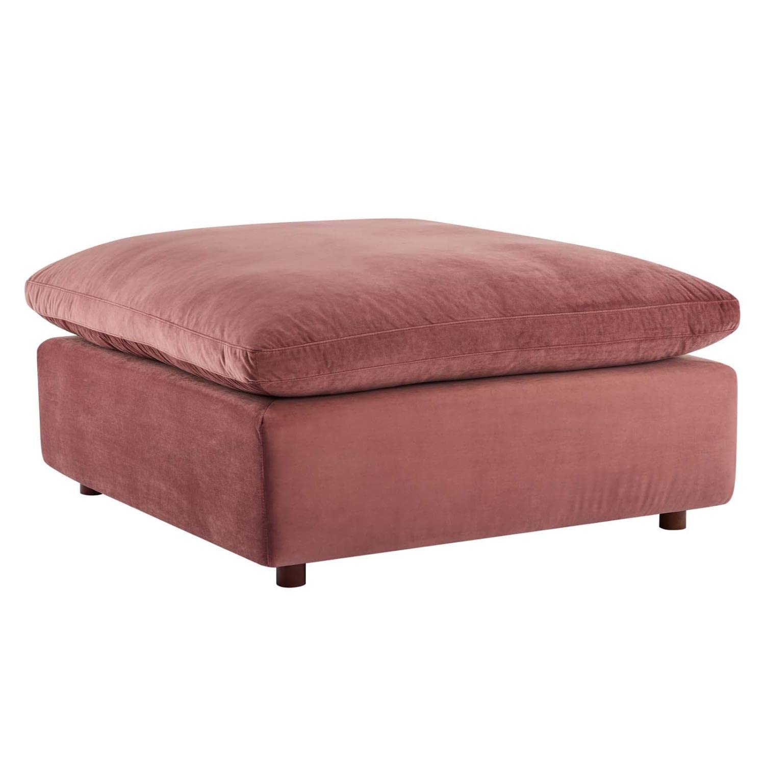 sofas | CasaFoyer Commix Luxurious Sectional Sofa | Comfortable & Stylish | Stain-Resistant Velvet Upholstery | Solid Wood Construction | Foam Padded Cushions | Includes Armless Chair, Ottoman, & Corner Chairs | 331 lbs Weight Capacity | Plastic Foot Glides | casafoyer.myshopify.com