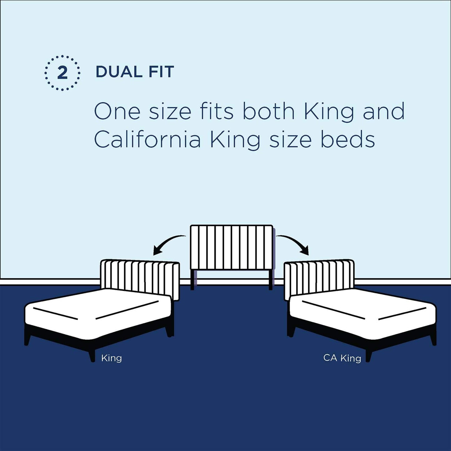 Bed | CasaFoyer Rebecca King/California King Channel Tufted Performance Velvet Upholstered Headboard | Elegant, Durable, Customizable | White | casafoyer.myshopify.com
