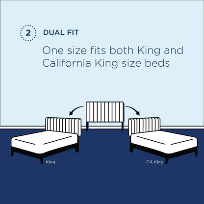 Bed | CasaFoyer Rebecca King/California King Channel Tufted Performance Velvet Upholstered Headboard | Elegant, Durable, Customizable | White | casafoyer.myshopify.com