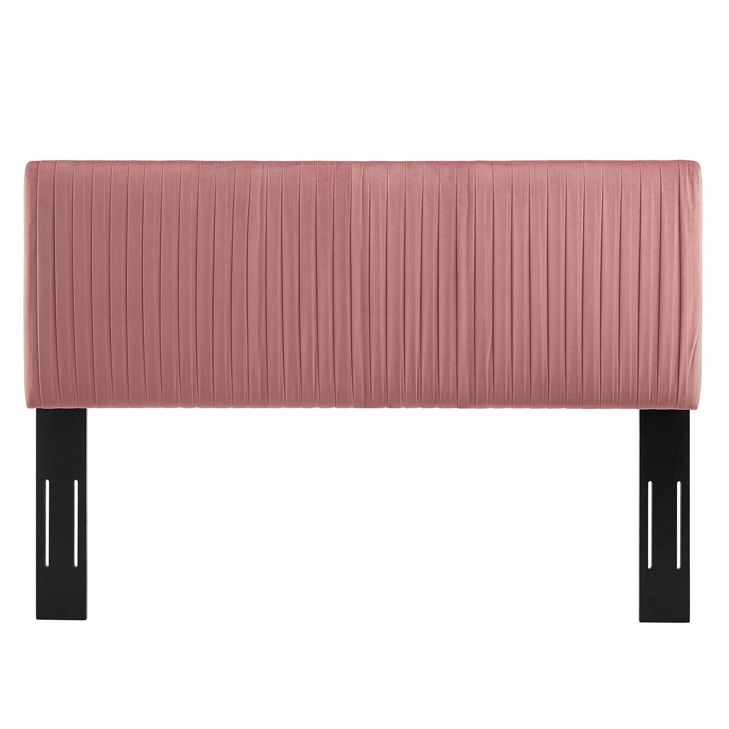 Bed | CasaFoyer Eloise Channel Tufted Performance Velvet Full/Queen Headboard | Vintage Modern Elegance | Art Deco Style | Stain-Resistant Upholstery | Height-Adjustable | casafoyer.myshopify.com
