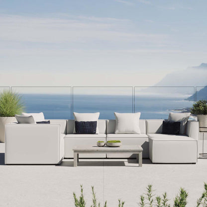 executive chairs | CasaFoyer Outdoor Patio Saybrook Upholstered 6-Piece Sectional Sofa | All-Weather Furniture | Water & UV-Resistant | French Piping | Durable Aluminum Frame | Ideal for Outdoor Gatherings | 300 lbs Weight Capacity | casafoyer.myshopify.com
