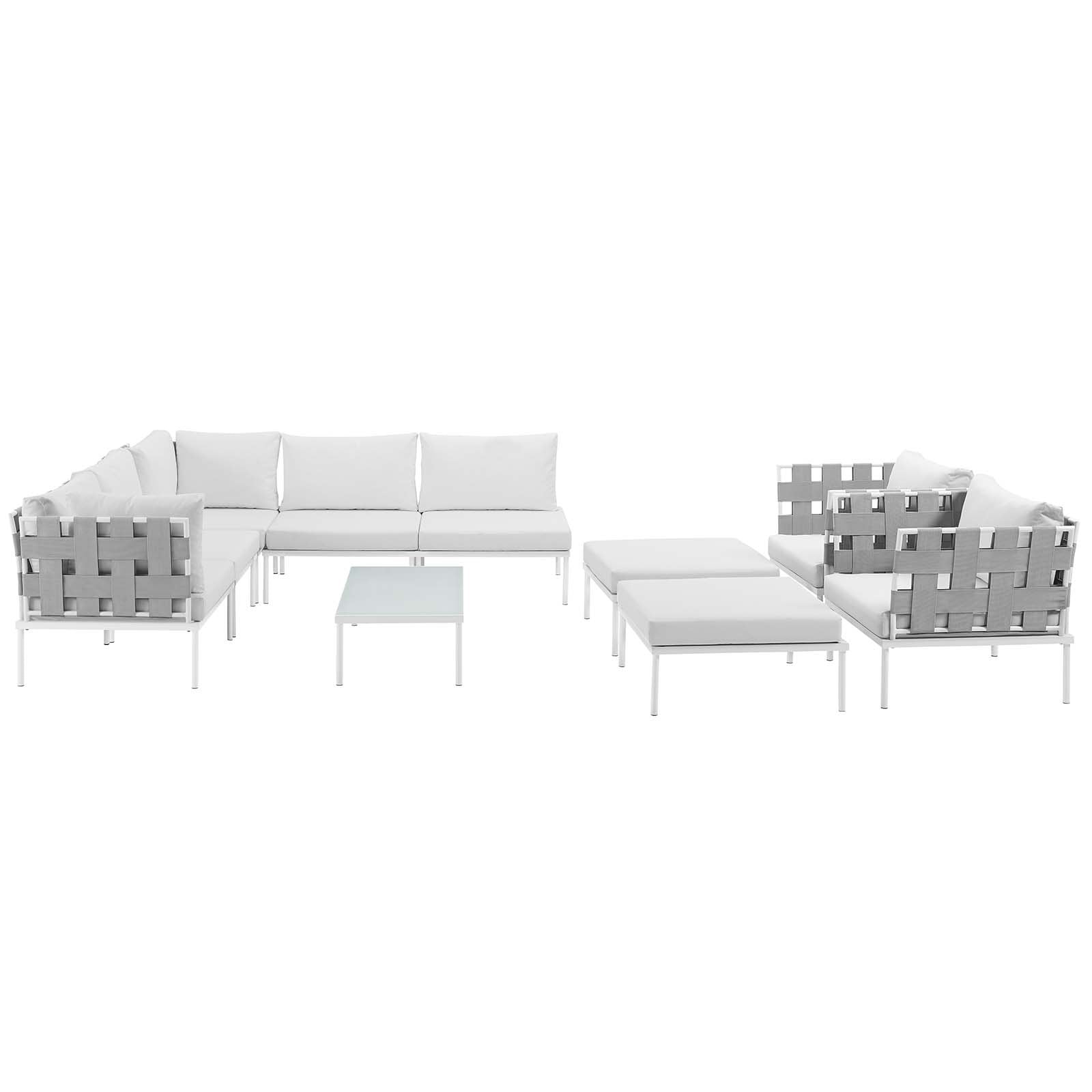 executive chairs | CasaFoyer Harmony Outdoor Patio Sectional Sofa Furniture Set | All-Weather Waterproof | Modern Design | Machine Washable Cushions | Tempered Glass Top Tables | casafoyer.myshopify.com