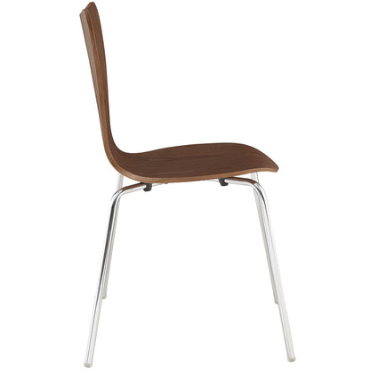 home office desk chairs | CasaFoyer Ernie Chair | Minimalist Design | Comfortable Seating | Dining or Home Office | Walnut Finish | casafoyer.myshopify.com