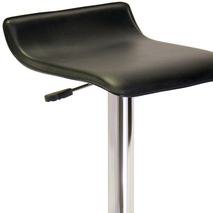 STOOL_SEATING | CasaFoyer  Wood Spectrum Adjustable Swivel Stool | Sleek & Modern | PVC Seat | Chrome-Plated Steel Base | Adjustable Height & 360 Swivel | Perfect for Kitchen or Home Bar | casafoyer.myshopify.com