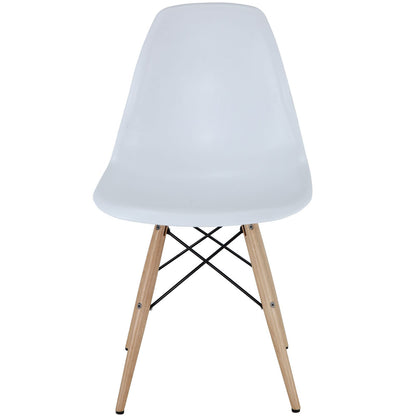 home office desk chairs | CasaFoyer Durable Molded Plastic Chairs | Flexible & Comfortable | Variety of Base Options | Ideal for Indoor/Outdoor Use | Enhance Home Decor | Set of 2 Wood Pyramid Side Chairs | casafoyer.myshopify.com