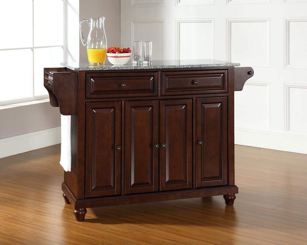 Kitchen Storage | Durable Solid Hardwood Kitchen Island | Elegant Raised Panel Doors | Ample Storage Space | casafoyer.myshopify.com